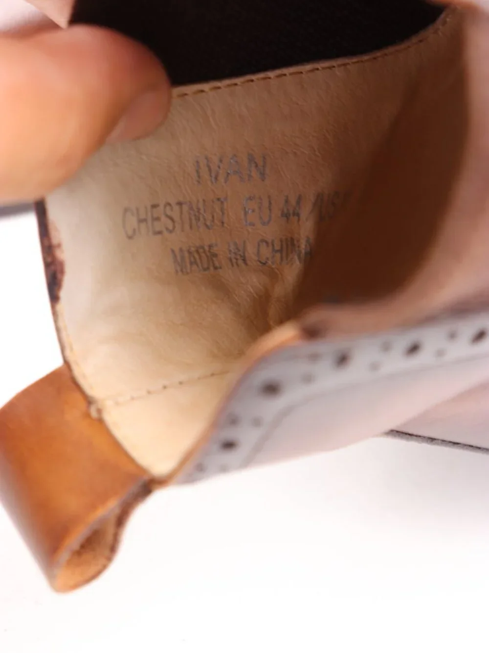 Maison Forte Ivan Chelsea Boot Men's US11 EU 44 Ankle Boot Brown Leather Slip On